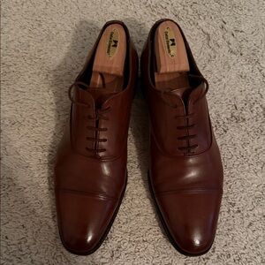To Boot Dark Brown Leather Derbys